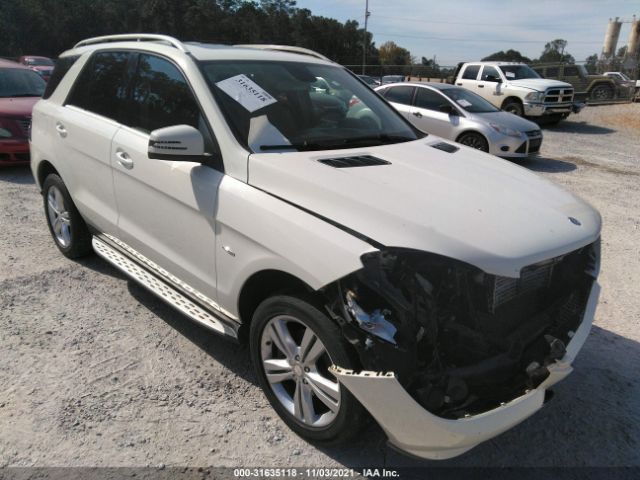 MERCEDES-BENZ M-CLASS 2012 4jgda2eb9ca027213