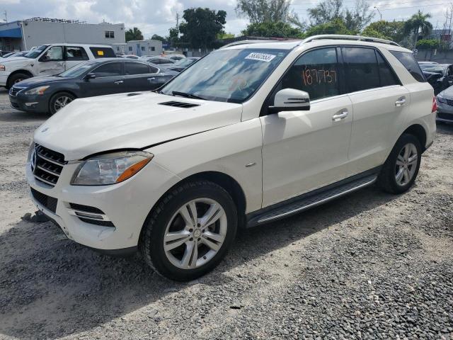 MERCEDES-BENZ ML 350 BLU 2012 4jgda2ebxca054906