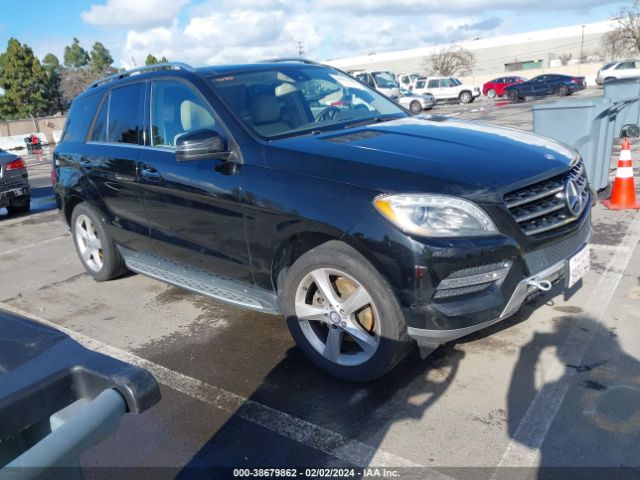 MERCEDES-BENZ ML 350 BLUETEC 2013 4jgda2ebxda208483