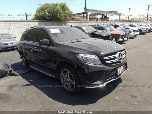 MERCEDES-BENZ GLE 2016 4jgda5gb2ga683175