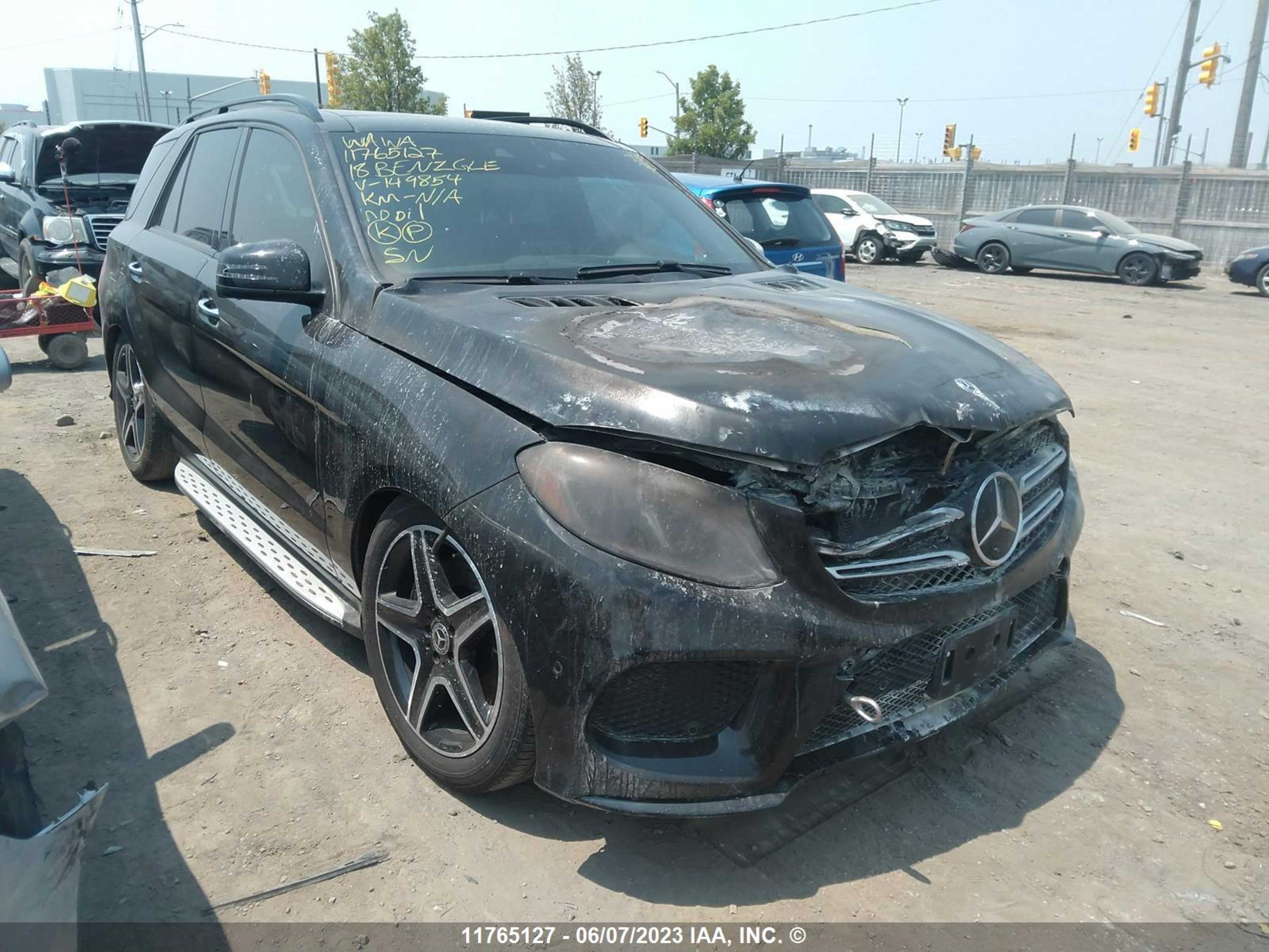 MERCEDES-BENZ GLE 2018 4jgda5gb2jb149854