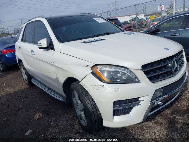 MERCEDES-BENZ ML 400 2015 4jgda5gb3fa612968