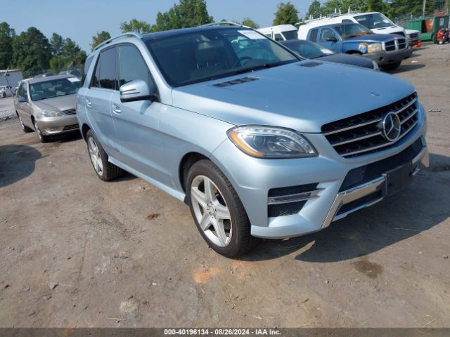 MERCEDES-BENZ ML-CLASS 2015 4jgda5gb4fa470484