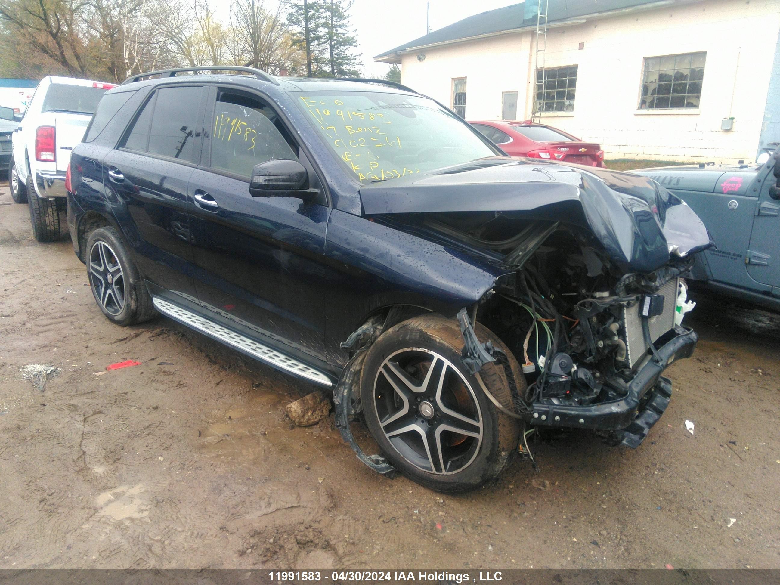 MERCEDES-BENZ GLE 2017 4jgda5gb5ha902261