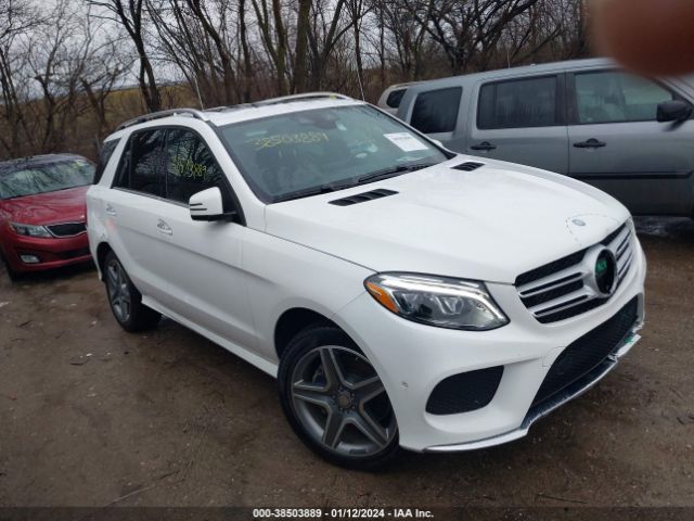 MERCEDES-BENZ GLE 400 2016 4jgda5gb6ga674768