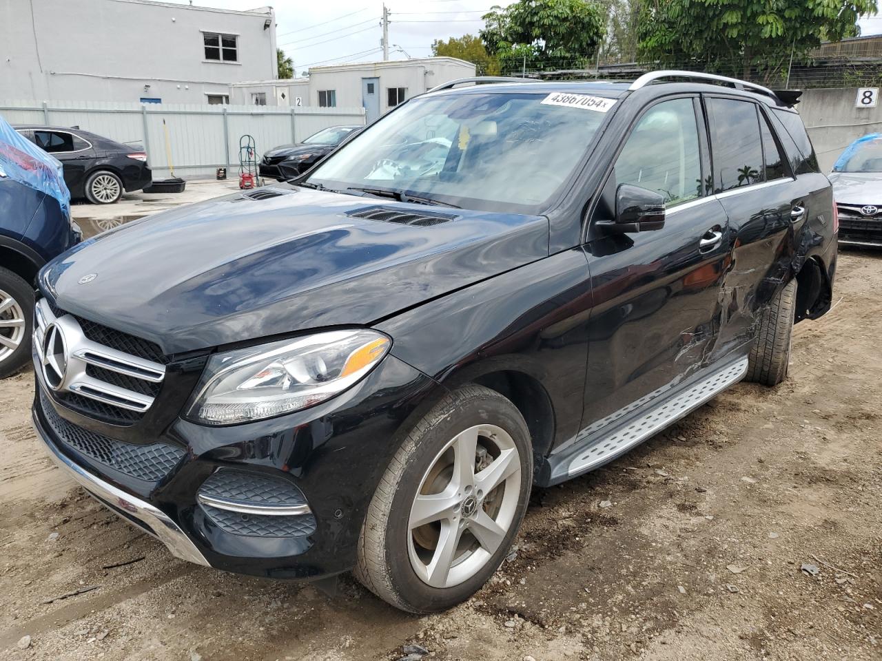 MERCEDES-BENZ GLE 2019 4jgda5gb6kb207496