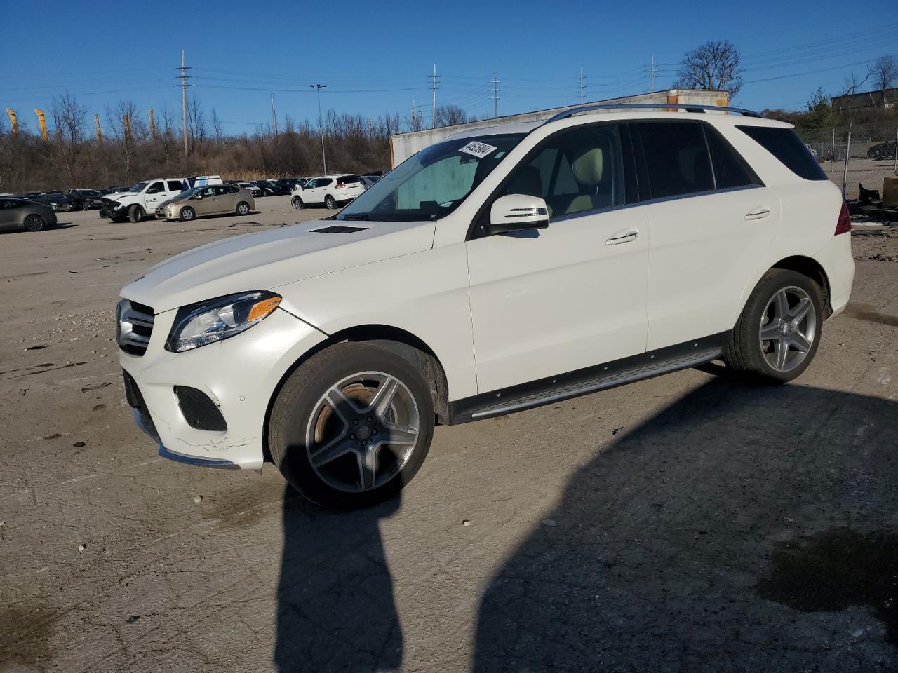 MERCEDES-BENZ GLE 2016 4jgda5gb8ga674786