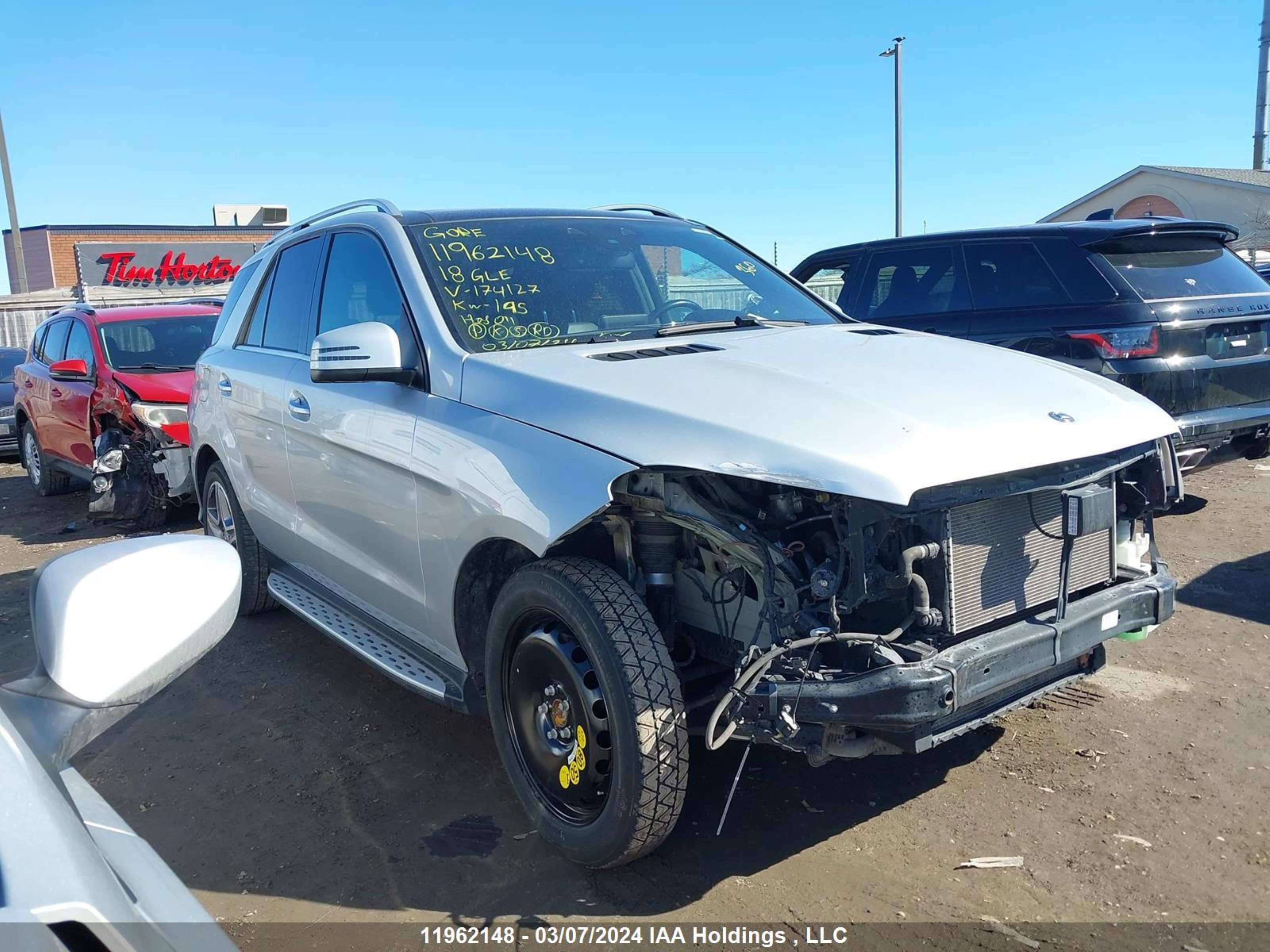 MERCEDES-BENZ GLE 2018 4jgda5gb8jb174127