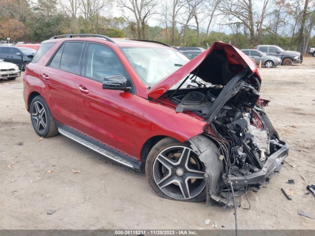 MERCEDES-BENZ GLE 400 2016 4jgda5gb9ga765730