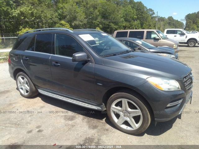 MERCEDES-BENZ M-CLASS 2012 4jgda5hb0ca019806