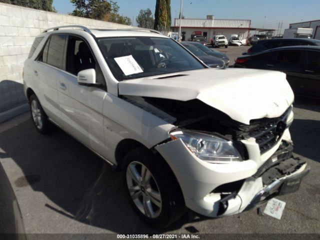 MERCEDES-BENZ M-CLASS 2012 4jgda5hb0ca022575