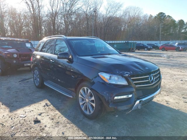 MERCEDES-BENZ ML 350 2012 4jgda5hb0ca027940