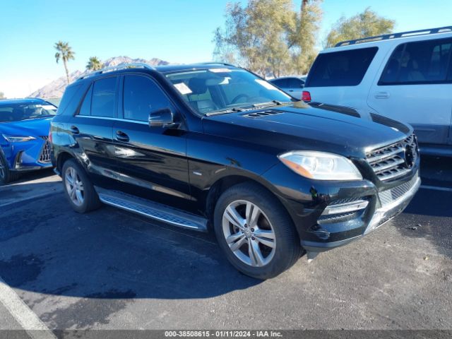 MERCEDES-BENZ ML 350 2012 4jgda5hb0ca029736