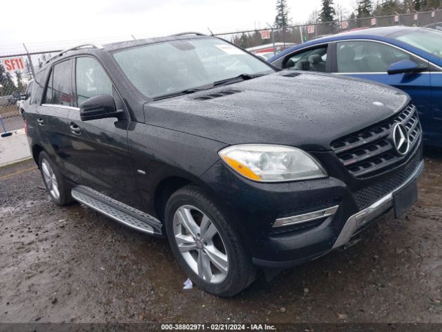 MERCEDES-BENZ ML 350 2012 4jgda5hb0ca045810