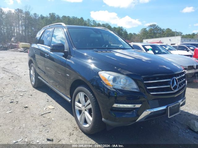 MERCEDES-BENZ ML 350 2012 4jgda5hb0ca047556