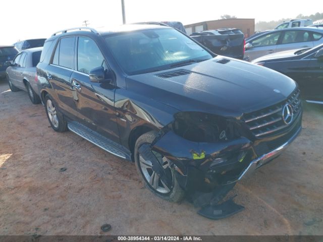 MERCEDES-BENZ ML 350 2012 4jgda5hb0ca096689