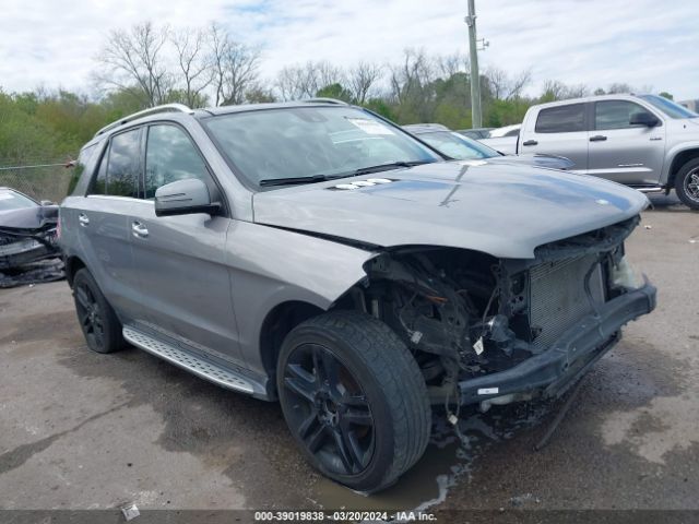 MERCEDES-BENZ ML 350 2014 4jgda5hb0ea355622