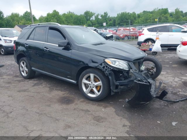 MERCEDES-BENZ GLE 2016 4jgda5hb0ga806583