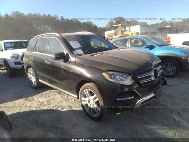 MERCEDES-BENZ GLE 2017 4jgda5hb0ha837463