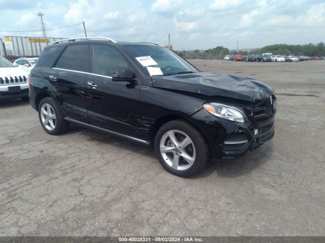 MERCEDES-BENZ GLE-CLASS 2018 4jgda5hb0jb127978