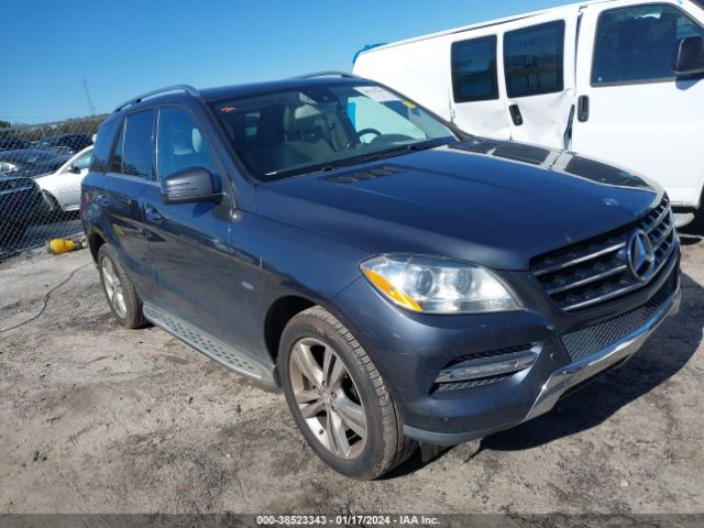 MERCEDES-BENZ ML 350 2012 4jgda5hb1ca025842