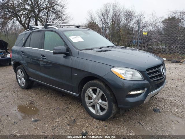 MERCEDES-BENZ ML 350 2012 4jgda5hb1ca026439