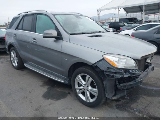 MERCEDES-BENZ M-CLASS 2012 4jgda5hb1ca037893