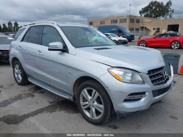 MERCEDES-BENZ ML 350 2012 4jgda5hb1ca039742