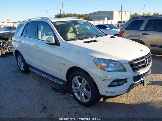 MERCEDES-BENZ ML 350 2012 4jgda5hb1ca041331