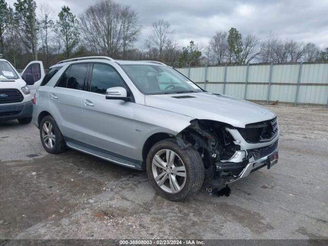 MERCEDES-BENZ ML 350 2012 4jgda5hb1ca061708