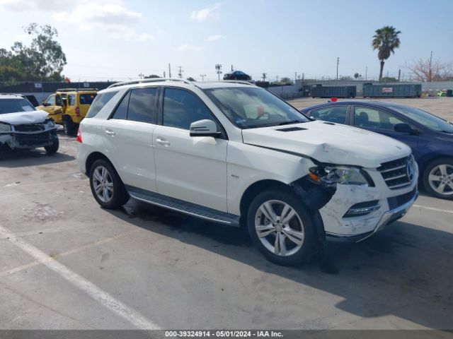 MERCEDES-BENZ ML 350 2012 4jgda5hb1ca066441