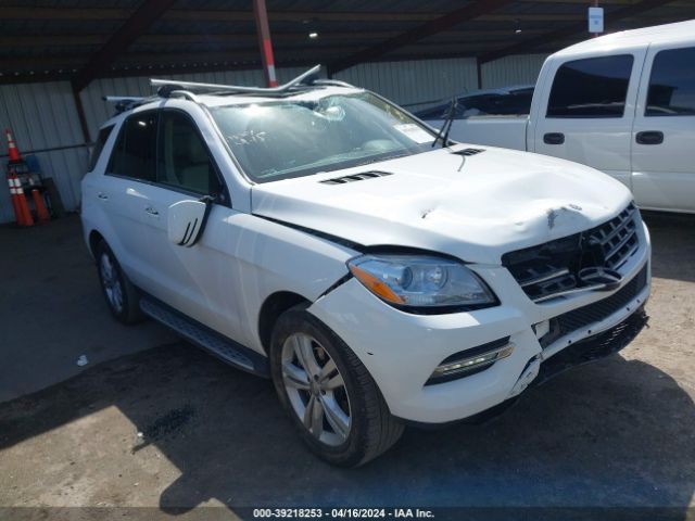 MERCEDES-BENZ ML 350 2015 4jgda5hb1fa583761