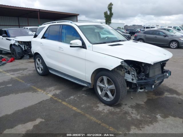 MERCEDES-BENZ GLE 350 2016 4jgda5hb1ga754770