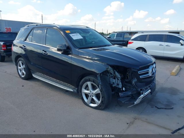 MERCEDES-BENZ GLE-CLASS 2017 4jgda5hb1ha862484