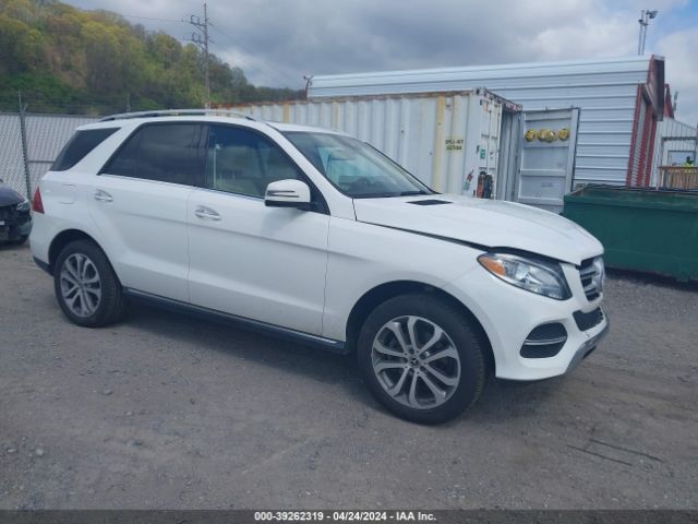 MERCEDES-BENZ GLE 350 2018 4jgda5hb1jb199904