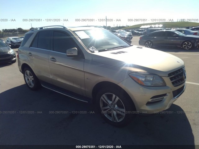 MERCEDES-BENZ M-CLASS 2012 4jgda5hb2ca018267