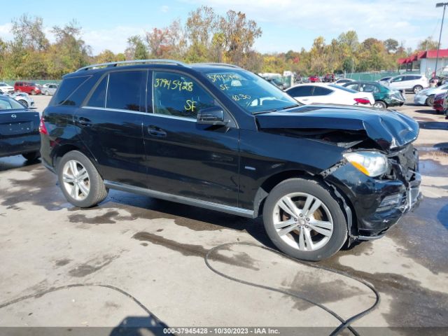 MERCEDES-BENZ ML 350 2012 4jgda5hb2ca019385