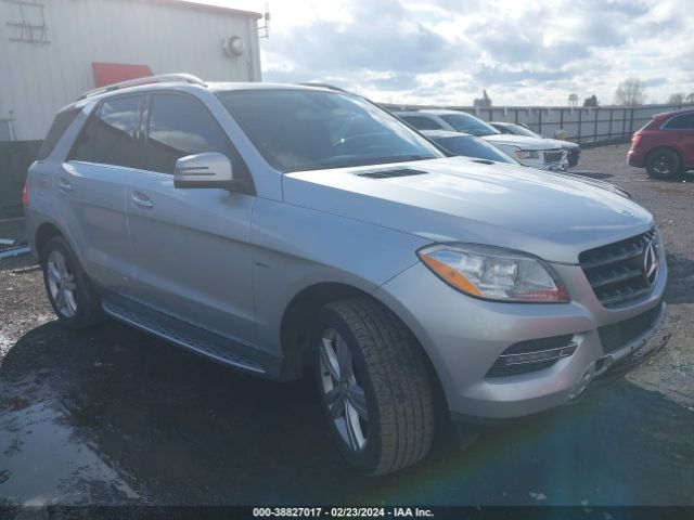 MERCEDES-BENZ ML 350 2012 4jgda5hb2ca040902