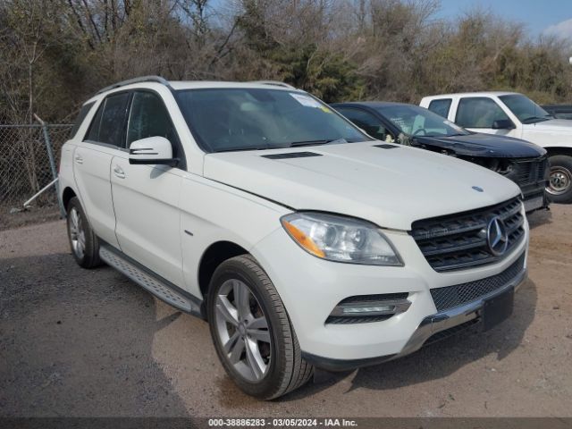 MERCEDES-BENZ ML 350 2012 4jgda5hb2ca058784