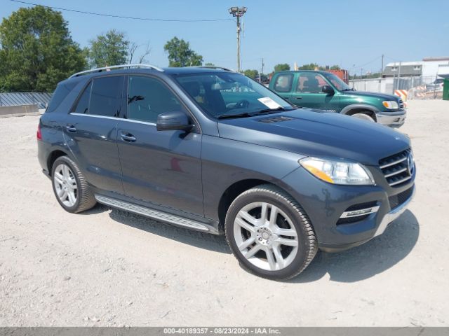 MERCEDES-BENZ ML-CLASS 2015 4jgda5hb2fa537629