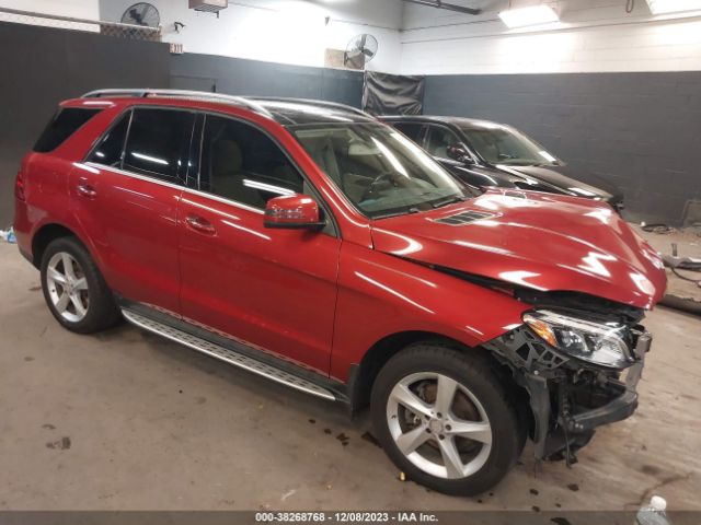 MERCEDES-BENZ GLE 350 2016 4jgda5hb2ga737153