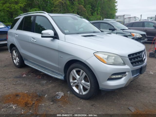 MERCEDES-BENZ ML 350 2012 4jgda5hb3ca001591