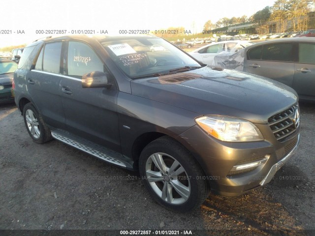 MERCEDES-BENZ M-CLASS 2012 4jgda5hb3ca009416