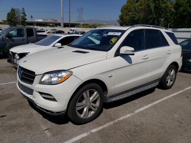 MERCEDES-BENZ ML 350 4MA 2012 4jgda5hb3ca023560