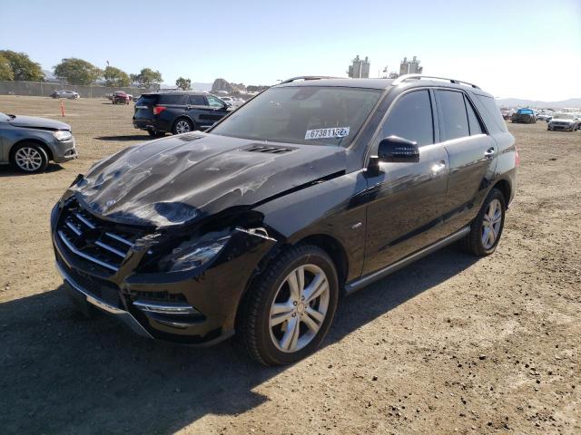 MERCEDES-BENZ ML 350 4MA 2012 4jgda5hb3ca025700