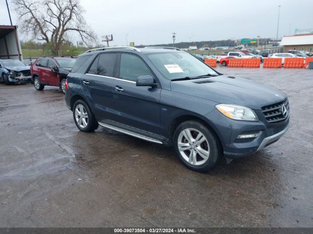 MERCEDES-BENZ ML 350 2012 4jgda5hb3ca035496