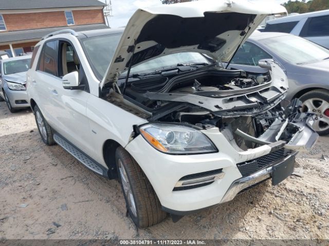 MERCEDES-BENZ ML 350 2012 4jgda5hb3ca047924