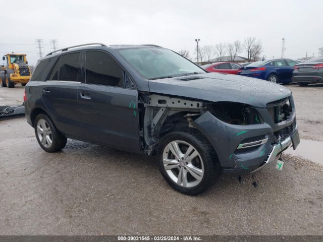 MERCEDES-BENZ ML 350 2014 4jgda5hb3ea290295