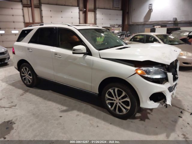 MERCEDES-BENZ GLE 350 2016 4jgda5hb3ga645503