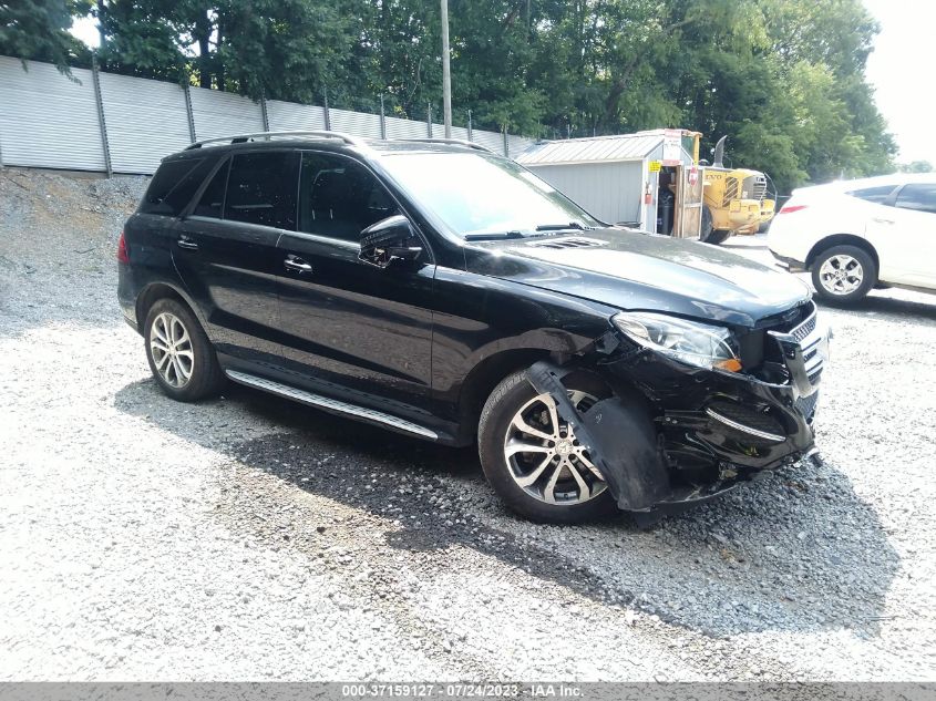 MERCEDES-BENZ GLE 2016 4jgda5hb3ga653214